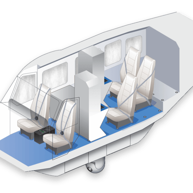 Cabin Interior Cut Out – Air Bear Tactical Aircraft